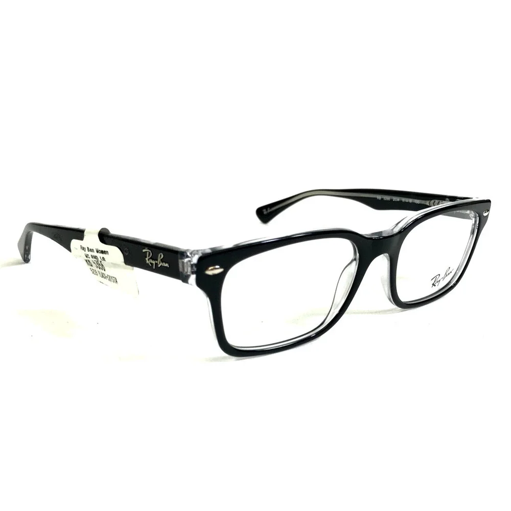 Ray-Ban Eyeglasses Frames RB5286 2034 Polished Shiny Black on Clear 51-18-135